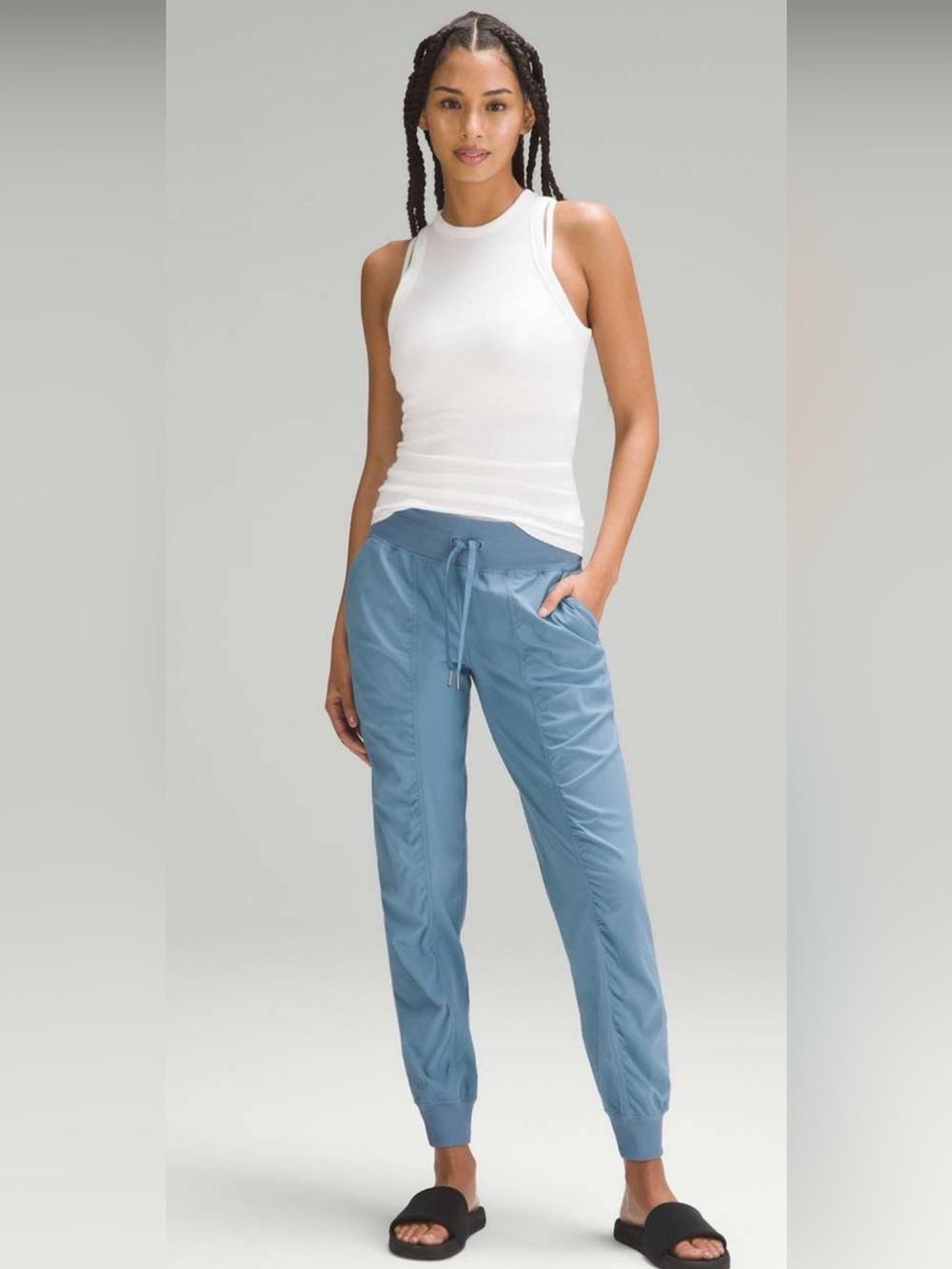 Lululemon Dance Studio Mid-Rise Jogger Utility Blue Size 6